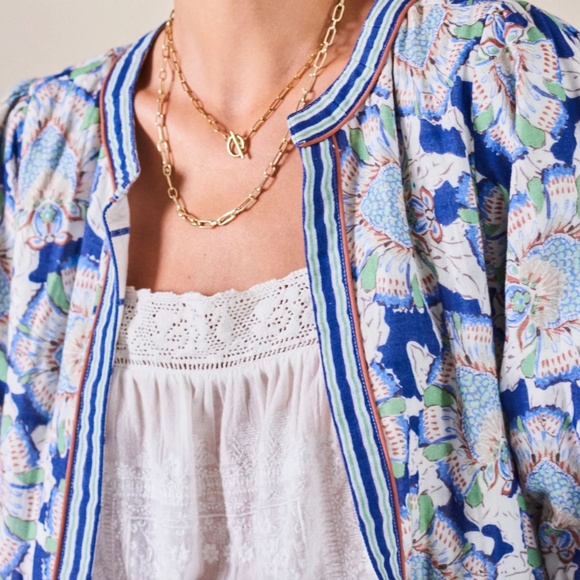 Brand New with Tags NWT M.A.B.E. Jacket large L Boho chic cute spring staple! - Picture 3 of 7